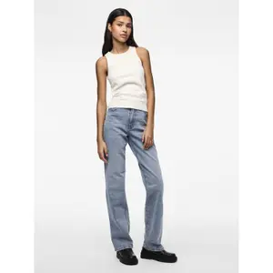 Vaqueros rectos de mujer Pieces Kelly Hw image-2