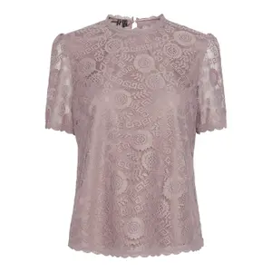 Débardeur en dentelle femme Pieces Olline image-0