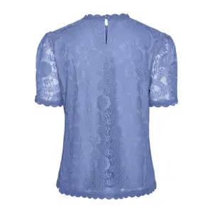 T-shirt de renda para mulher Pieces Olline image-1