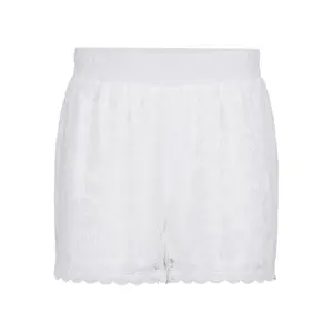 Pantalones cortos de encaje para mujer Pieces Olline Mw image-0