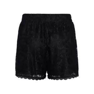 Pantalones cortos de encaje para mujer Pieces Olline Mw image-1