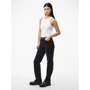 Hochbund-Jeans für Frauen Pieces Kelly image-2