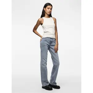Damen-Jeans mit geradem Bein Pieces Kelly MW image-2