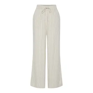 Pantalon droit taille haute femme Pieces Pia image-0