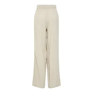 Pantaloni dritti a vita alta donna Pieces Pia image-1