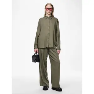 Camisa de mulher Pieces Pia image-4