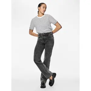 Gerade geschnittene Jeans Frau Pieces Kelly image-2