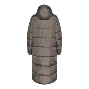 Doudoune longue à capuche femme Pieces image-1