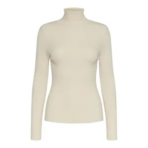 Rollkragenpullover Frau Pieces Mira image-0