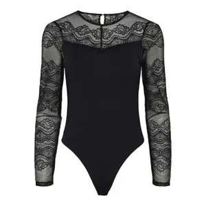 Body mit langen Ärmeln, Damen Pieces Sinna image-0