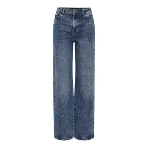 Calças de ganga largas para mulher Pieces Selma image-0