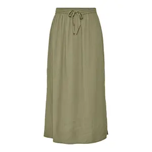 Jupe mi-longue femme Pieces Pia image-0