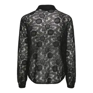Langarmshirt aus Spitze, Damen Pieces Olline image-4