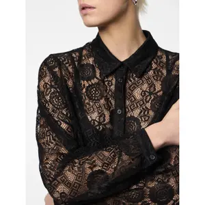 Langarmshirt aus Spitze, Damen Pieces Olline image-5