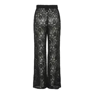 Weite Hose aus Spitze, Damen Pieces Olline image-4