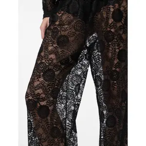 Weite Hose aus Spitze, Damen Pieces Olline image-5