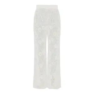 Weite Hose aus Spitze, Damen Pieces Olline image-4