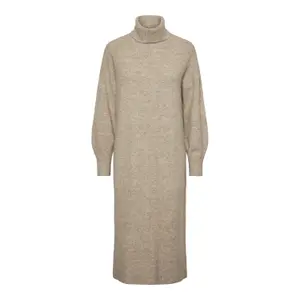 Pulloverkleid Rollkragen Frau Pieces Malou image-0