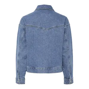 Jeansjacke Damen Pieces Elma image-1