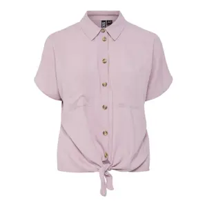 Camicia da donna a maniche corte Pieces Pia image-0