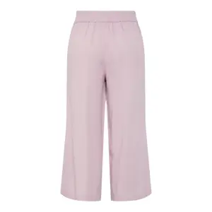Pantaloni larghi a vita alta donna Pieces Pia image-1