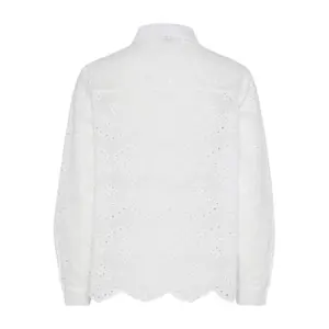 Chemise manches longus en dentelle femme Pieces Vilde image-1