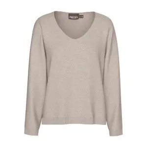 Maglione a V donna Pieces Bree image-0