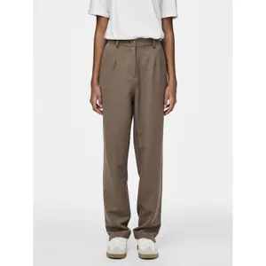 Pantaloni a vita alta da donna Pieces Kamil image-1