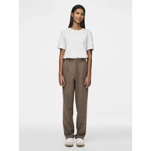 Pantaloni a vita alta da donna Pieces Kamil image-2