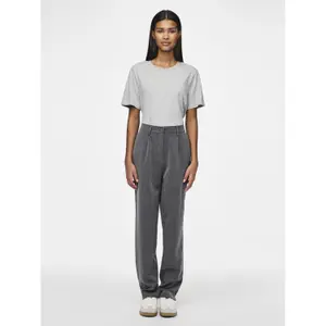 Pantaloni a vita alta da donna Pieces Kamil image-2