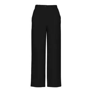 Pantaloni larghi a vita alta donna Pieces Kamil image-0