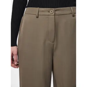 Pantaloni larghi a vita alta donna Pieces Kamil image-4