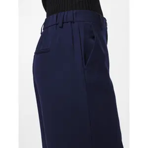 Pantaloni larghi a vita alta donna Pieces Kamil image-4
