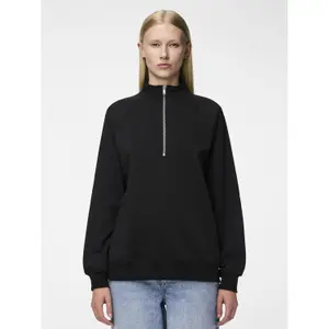 Sweatshirt mit Reißverschluss, Damen Pieces Chilli image-1