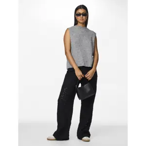 Maglione senza maniche da donna Pieces Silly image-3