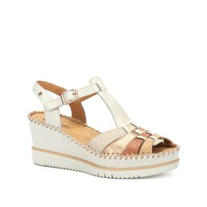 Damen Keilsandalen aus Leder Pikolinos Aguadulce image-2