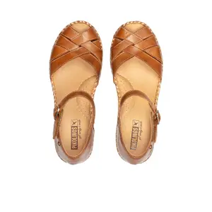 Sandalias de cuña cruzadas para mujer Pikolinos Aguadulce image-3