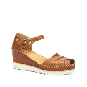 Sandalias de cuña cruzadas para mujer Pikolinos Aguadulce image-1