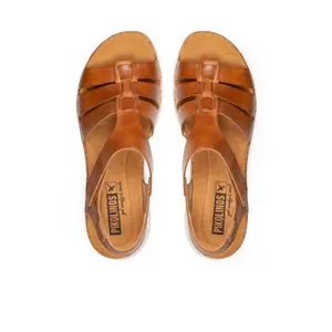 Sandálias de plataforma em couro para mulher Pikolinos Palma image-3