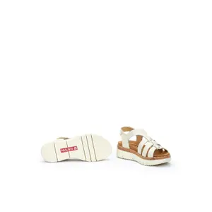 Sandálias de plataforma em couro para mulher Pikolinos Palma image-5