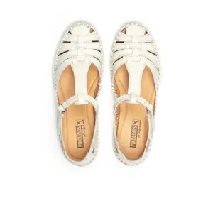 Sandały na koturnie półotwarte damskie Pikolinos Tenerife image-4