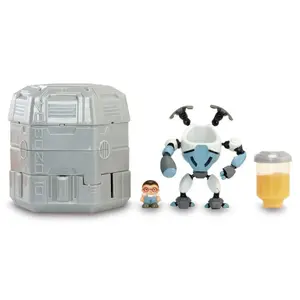 Figurine 2 surprise robots to collect Pilot Ready image-1