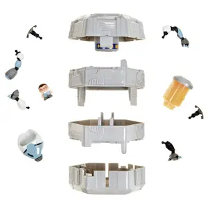 Figurine 2 surprise robots to collect Pilot Ready image-6