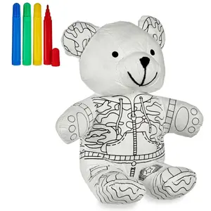 Teddy bear to color Pincello image-0