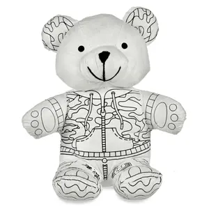 Teddy bear to color Pincello image-2