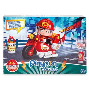 Fireman's motorcycle Pinypon image-6