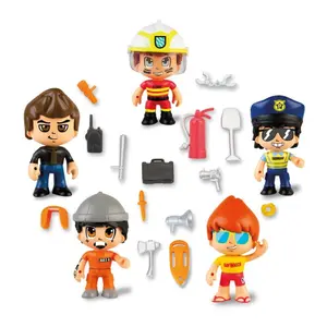 Set of 5 action figures Pinypon image-1
