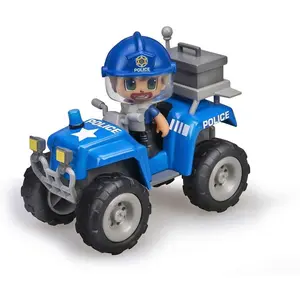 Figurine and police quad Pinypon image-1