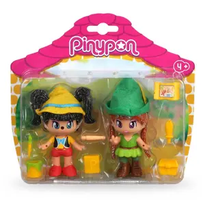Set of 2 fairy tale figures Pinypon image-0