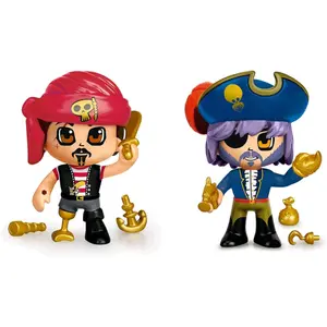 Set of 2 figurines of pirates Pinypon image-1